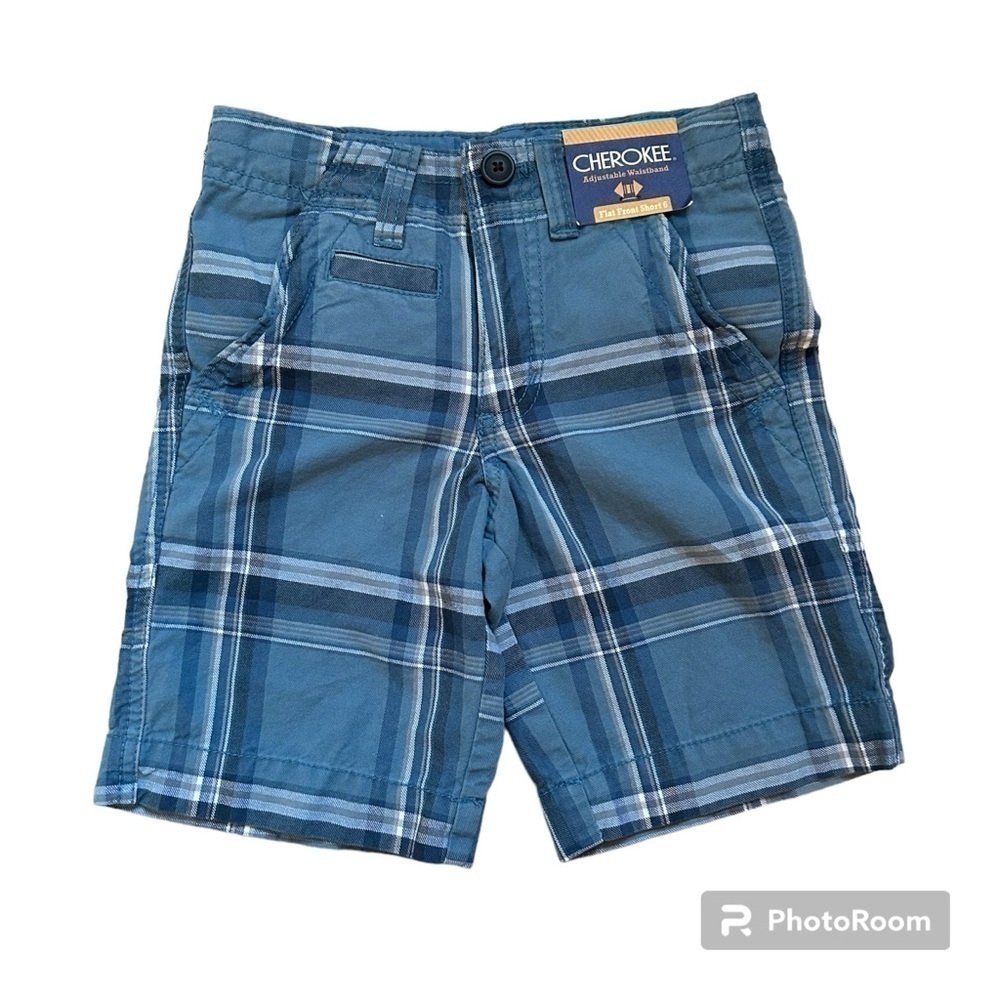 Cherokee shorts Adjustable Waistband Flat Front shorts sz 6 NEW Bundle & Save